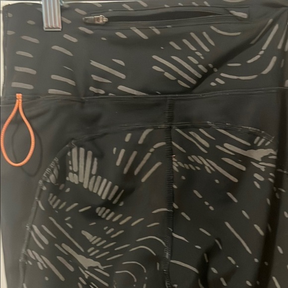 Nike Womens Black Patterned Leggings Size Small - Picture 4 of 6